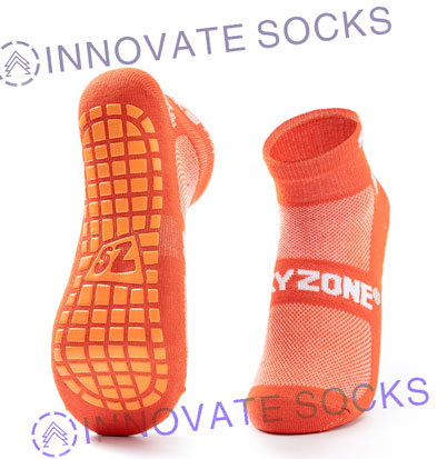 Sky Zone Ankle Skid Grip Trampoliini Park Socks