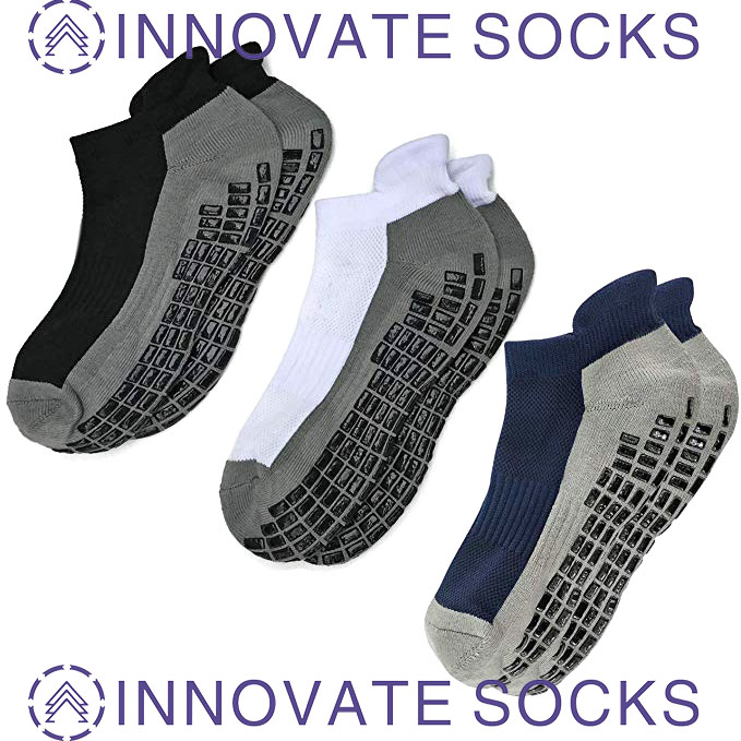 Grip Socks and Anti Slip Non Skid Yoga Socks aikuisille