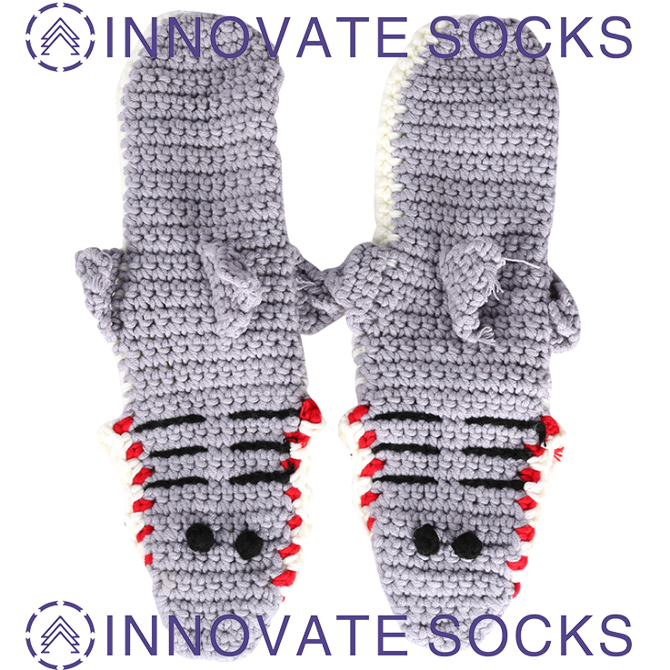 Shark Shape Socks Fashion Floor Hot Crocodile Home War Socks